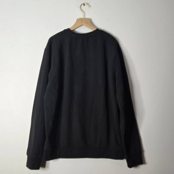 Inaka Power Sweatshirt Size Medium Black Pink Rose - Picture 3 of 5